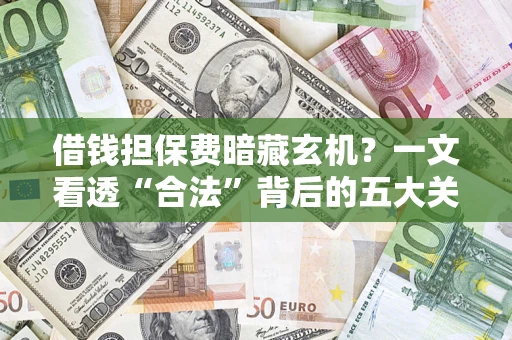 济南借钱担保费暗藏玄机？一文看透“合法”背后的五大关键陷阱