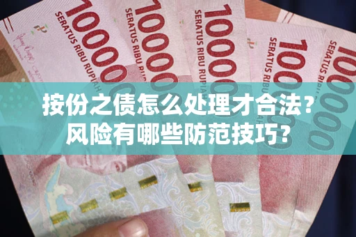 济南按份之债怎么处理才合法？风险有哪些防范技巧？