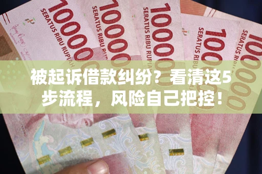 济南被起诉借款纠纷？看清这5步流程，风险自己把控！