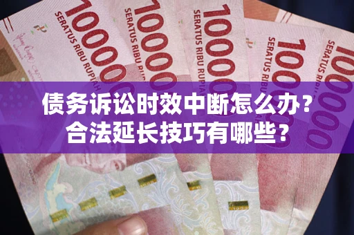 济南债务诉讼时效中断怎么办？合法延长技巧有哪些？