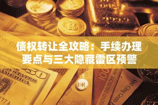 济南债权转让全攻略：手续办理要点与三大隐藏雷区预警