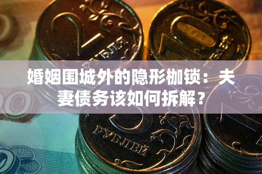 济南婚姻围城外的隐形枷锁：夫妻债务该如何拆解？